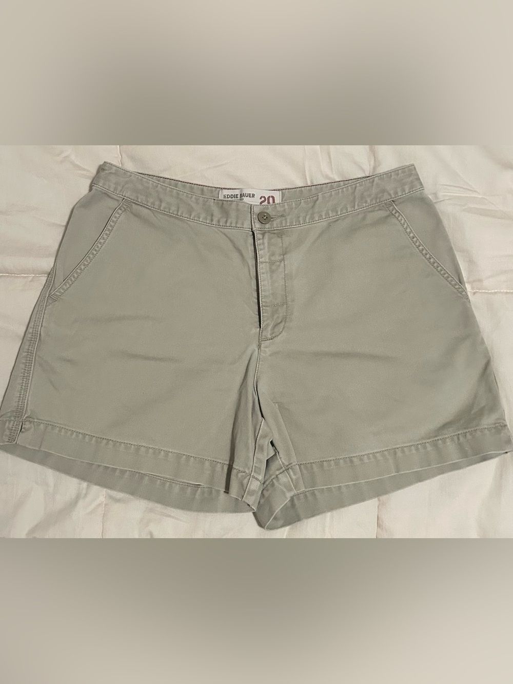 Eddie Bauer Women's outdoor outfitters 100% Cotton Shorts